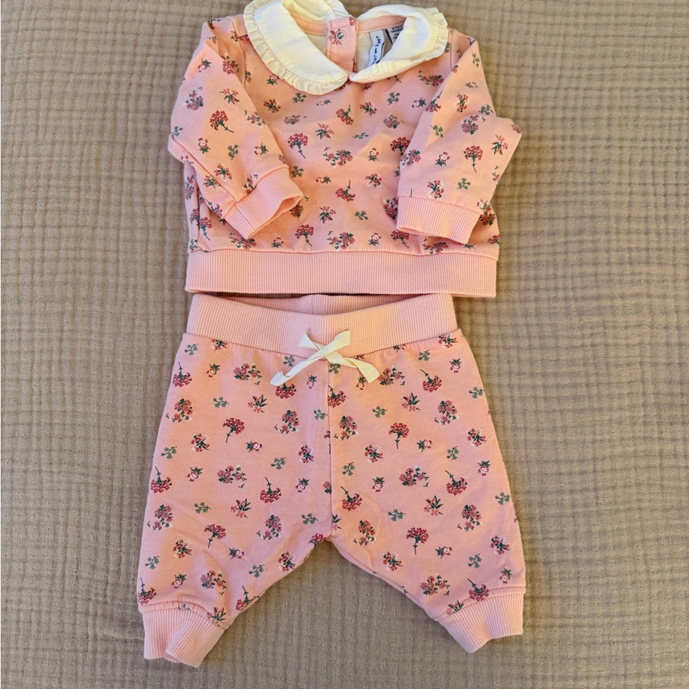 JANIE AND JACK FLORAL MATCHING SET